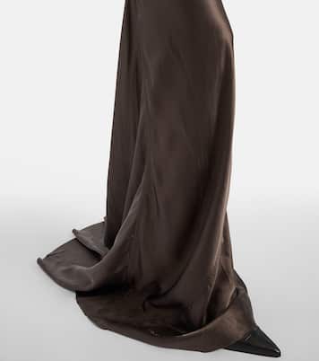 Satin maxi skirt | Rick Owens