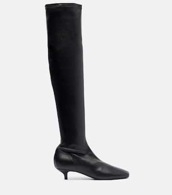Overknee-Stiefel Day aus Leder | Toteme
