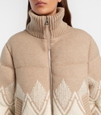 Belinda knitted puffer jacket | Varley