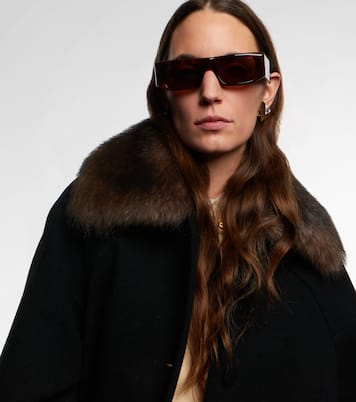 VLogo flat-top sunglasses | Valentino