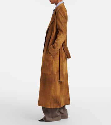 Manteau Raisa en daim | The Row