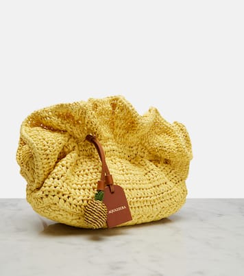 Paradise raffia clutch | Aquazzura