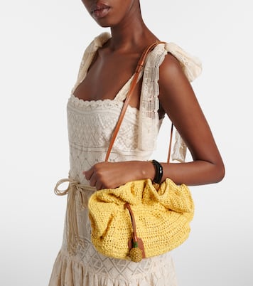 Paradise raffia clutch | Aquazzura