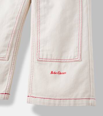 Bobo Choses cotton twill pants | Bobo Choses