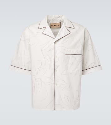 Chemise imprimée en coton | Plan C