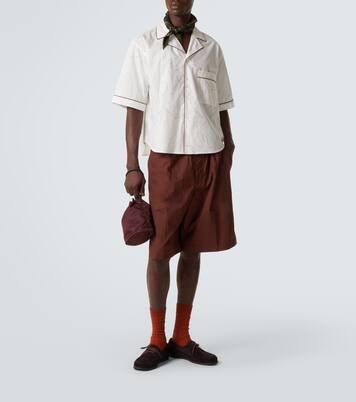 Chemise imprimée en coton | Plan C