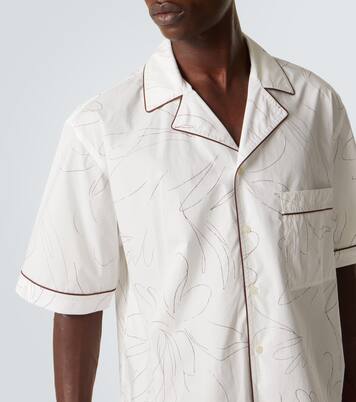 Chemise imprimée en coton | Plan C