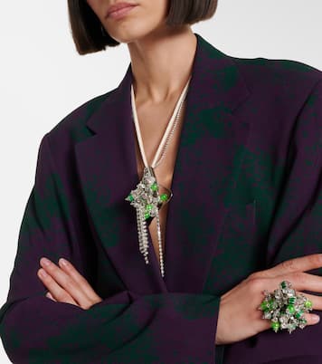 Embellished charm necklace | Dries Van Noten