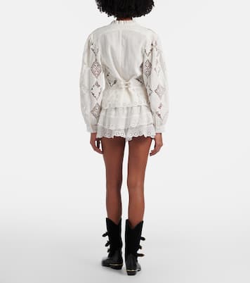 Neis cotton and silk shorts | Isabel Marant