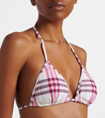 Burberry Check bikini top | Burberry