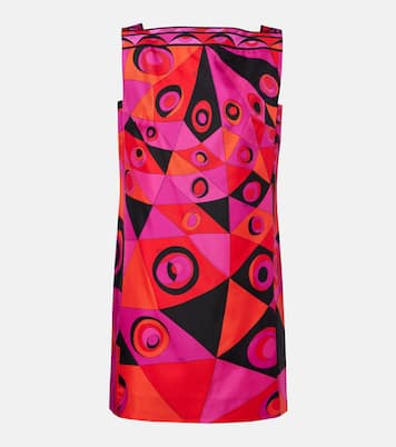 Occhi silk twill minidress | Pucci