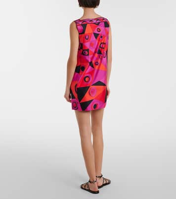 Occhi silk twill minidress | Pucci