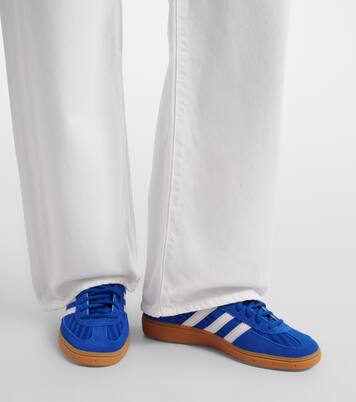 Handball Spezial leather-trimmed sneakers | Adidas