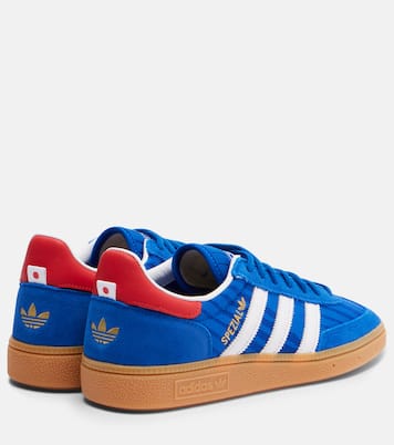 Handball Spezial leather-trimmed sneakers | Adidas