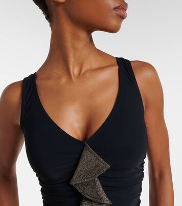 Helena ruffled swimsuit | Karla Colletto