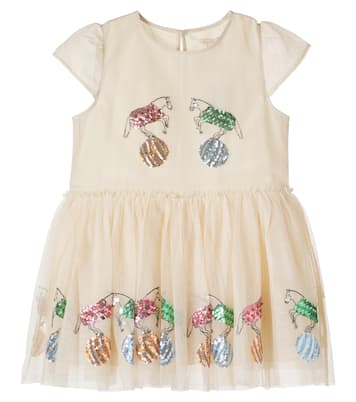 Odette sequined tulle-trimmed dress | Konges Sløjd