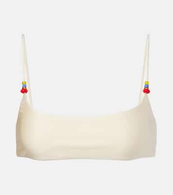 Muse beaded bikini top | Jade Swim