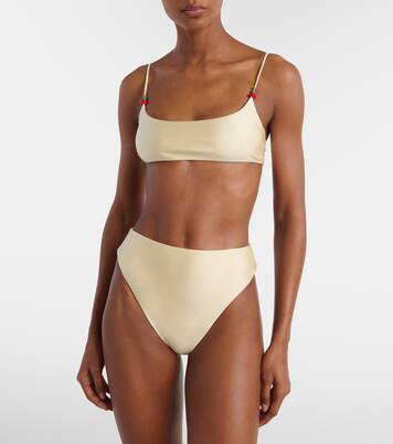 Muse beaded bikini top | Jade Swim