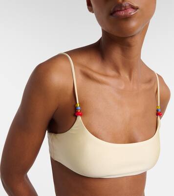 Muse beaded bikini top | Jade Swim