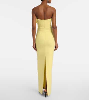 Floral-appliqué gown | Roland Mouret