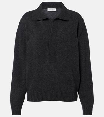 Genevieve wool and cashmere polo sweater  | Victoria Beckham