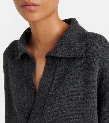 Genevieve wool and cashmere polo sweater  | Victoria Beckham