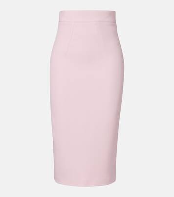 Hokuku crêpe pencil skirt | Safiyaa
