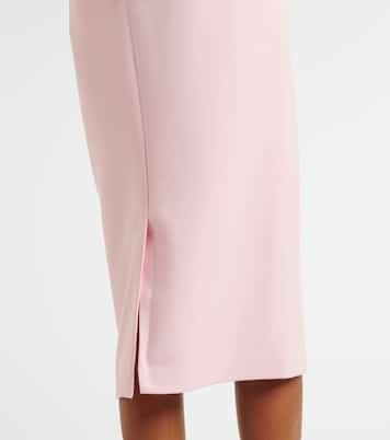 Hokuku crêpe pencil skirt | Safiyaa