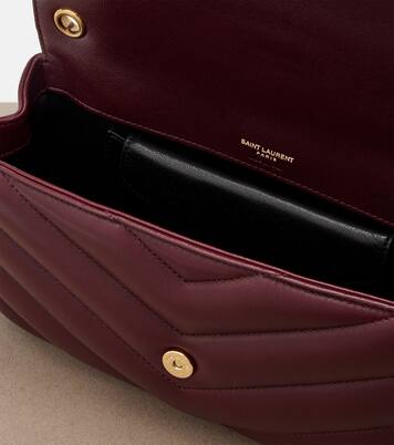 Loulou Medium matelassé leather top-handle bag | Saint Laurent