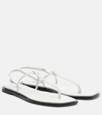 Leather thong sandals | Toteme