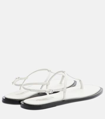 Leather thong sandals | Toteme