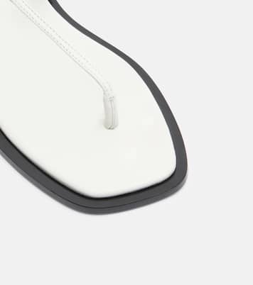 Leather thong sandals | Toteme