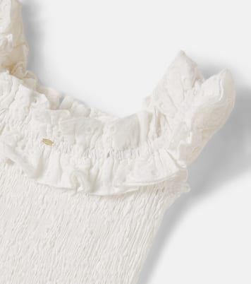 Suzanne broderie anglaise cotton dress | Poupette St Barth Kids