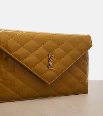 Clutch Paris aus Lackleder | Saint Laurent