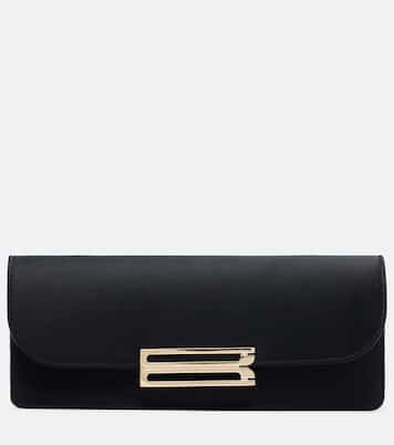 Dorian East-West satin clutch | Victoria Beckham