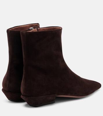 Bettina suede ankle boots | Paris Texas