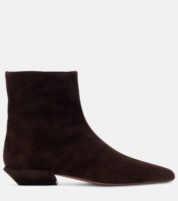 Bettina suede ankle boots | Paris Texas