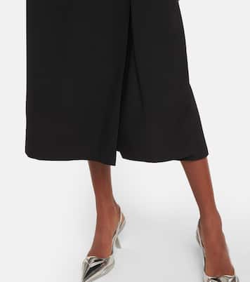 Embellished crêpe dress | Prada