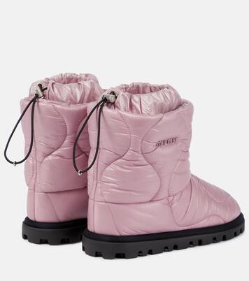 Logo snow boots | Miu Miu