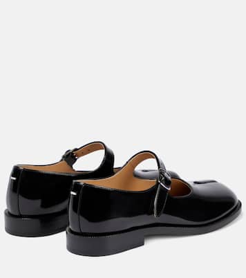 Tabi patent leather Mary Jane flats | Maison Margiela
