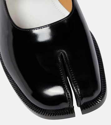 Tabi patent leather Mary Jane flats | Maison Margiela