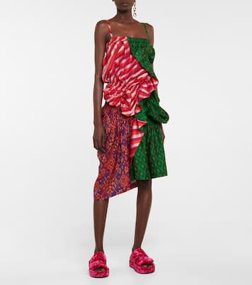 Robe midi en soie | Dries Van Noten