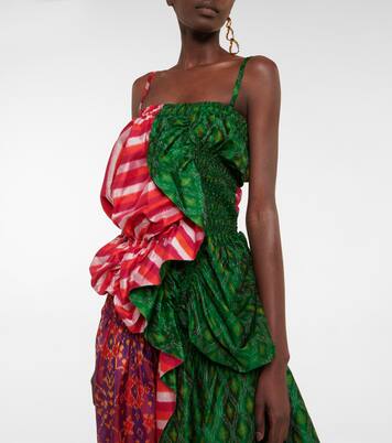 Robe midi en soie | Dries Van Noten