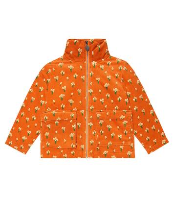 Veste matelassée en velours côtelé à fleurs | Stella McCartney Kids