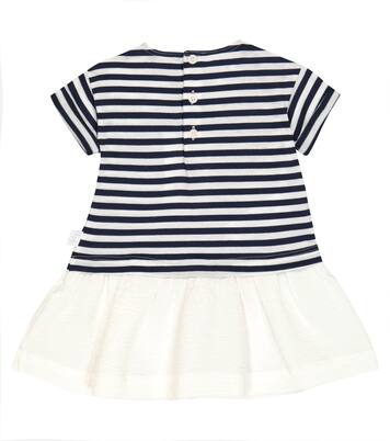 Bébé – Robe rayée en coton mélangé | Il Gufo