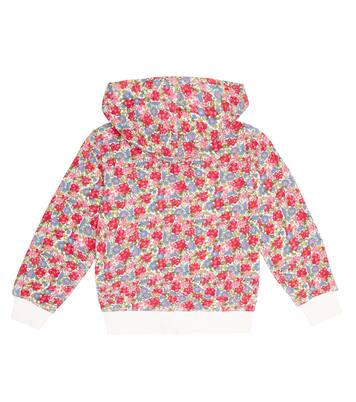 Sweat-shirt à capuche en coton à fleurs | Polo Ralph Lauren Kids