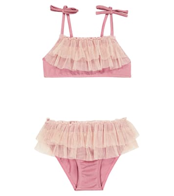 Saint Tropez ruffled bikini set | Suncracy