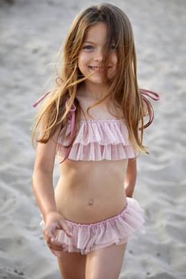 Saint Tropez ruffled bikini set | Suncracy