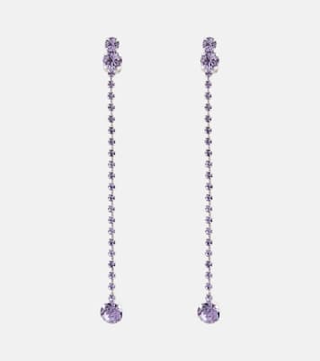 Crystal-embellished drop earrings | Magda Butrym
