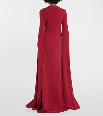 Abito lungo in crêpe | Elie Saab